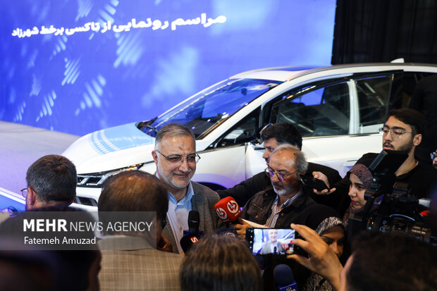 مراسم رونمایی از تاکسی برخط شهرزاد 13