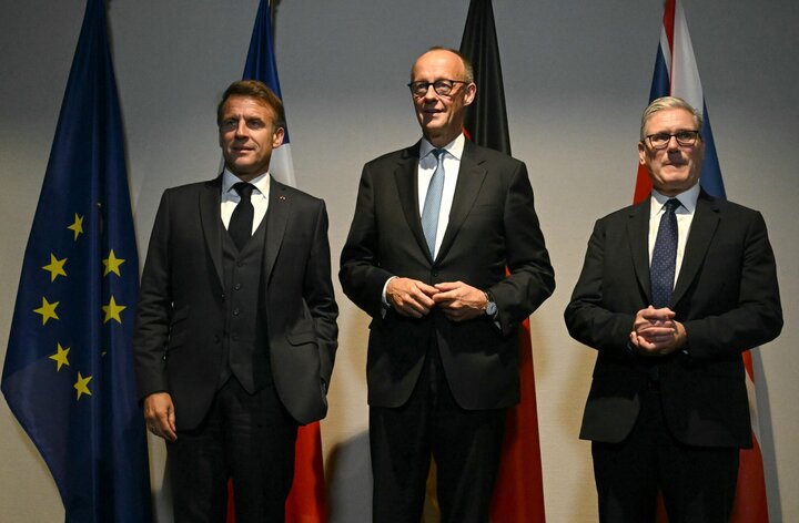 رایزنی سران آلمان، فرانسه و انگلیس با محوریت غزه