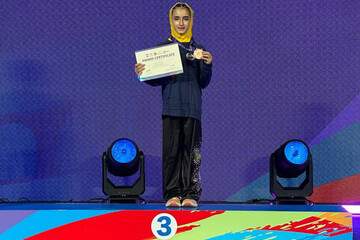 یک مدال برنز برای ایران در قهرمانی آسیا؛ چراغی چراغ ووشو را روشن کرد