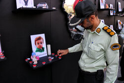 طبل زنی در مراسم اربعین شهدای اقتدار در تبریز