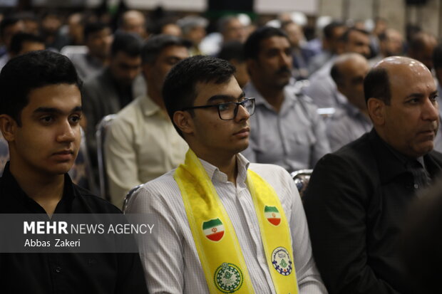 آیین گرامیداشت سالروز اقامه اولین نماز جمعه پس از پیروزی انقلاب اسلامی
