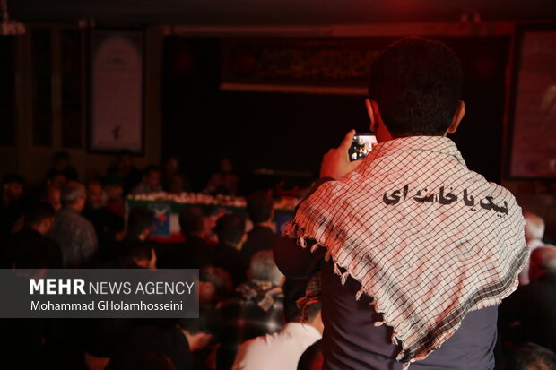 مراسم تشییع پیکر شهید ایمان قائدی شهید امنیت در بوشهر