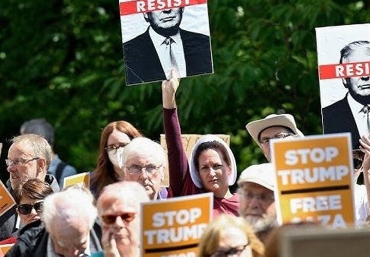 Hundreds protest Trump visit to Scotland amid heavy security