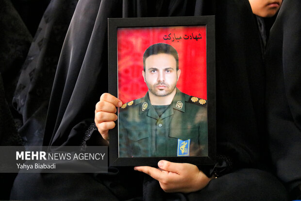 مراسم اربعین شهدای اقتدار در کرمانشاه