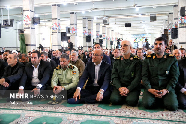 مراسم اربعین شهدای اقتدار در کرمانشاه