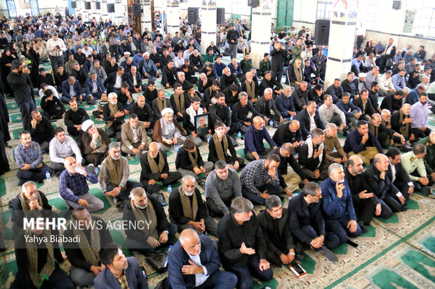 مراسم اربعین شهدای اقتدار در کرمانشاه