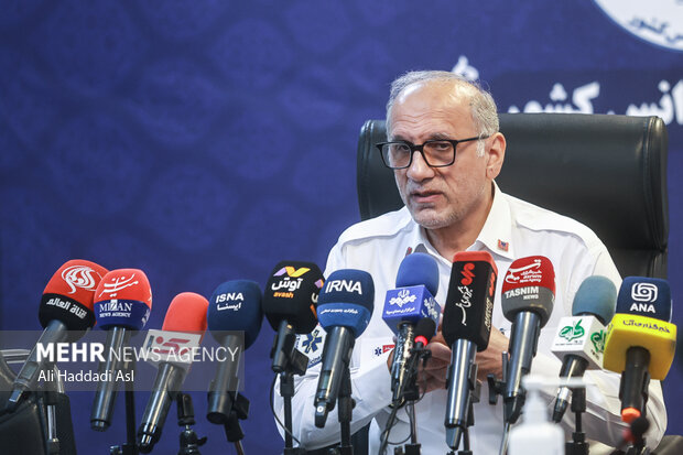 نشست خبری رئیس سازمان اورژانس کشور