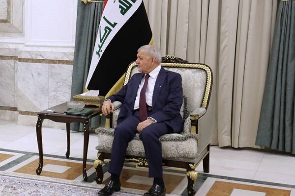 جدیدترین موضع گیری رئیس جمهور عراق درباره فلسطین