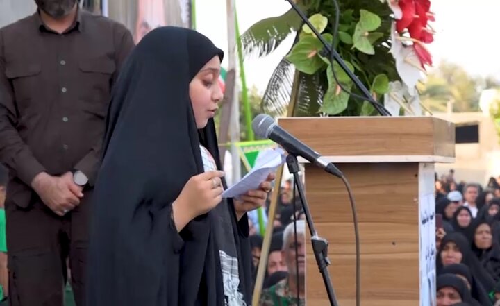 دلنوشته دختر شهید ایمان قائدی دلنوشته دختر شهید ایمان قائدی