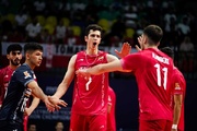 منتخب إيران للكرة الطائرة يفوز على مصر في بطولة العالم