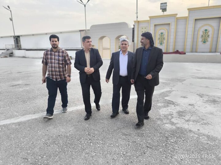 بازدید هیئت مدیریتی استان کردستان از زیرساختهای اربعین در سلیمانیه