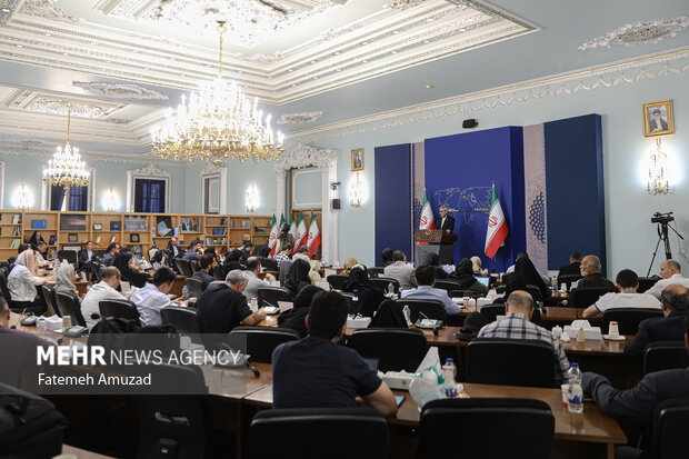 نشست خبری سخنگوی وزارت امور خارجه