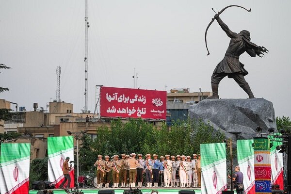 برگزاری برنامه‌های حماسی و آئینی «آرش سرباز ایران» در تهران