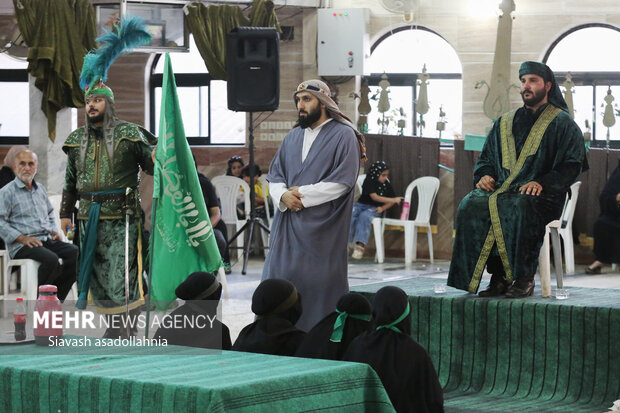 مجلس تعزیه خوانی شهادت حر بن ریاحی