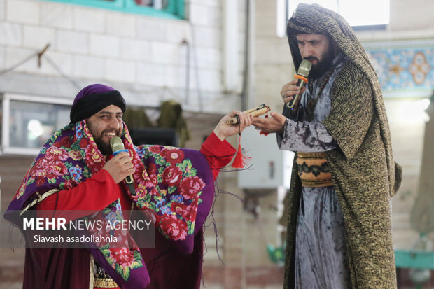 مجلس تعزیه خوانی شهادت حر بن ریاحی
