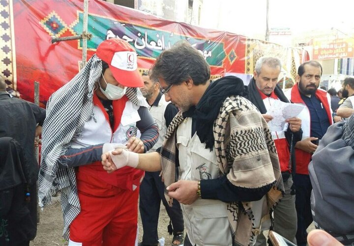 آموزش موکب داران برای ارائه خدمات امدادی به زائران اربعین حسینی