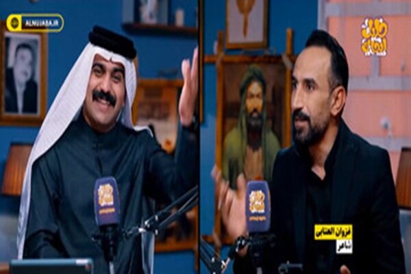 فيديو... شاعر عراقي يصف حال الصواريخ الايرانية عندما دكت الكيان الصهيوني فيديو... شاعر عراقي يصف حال الصواريخ الايرانية عندما دكت الكيان الصهيوني