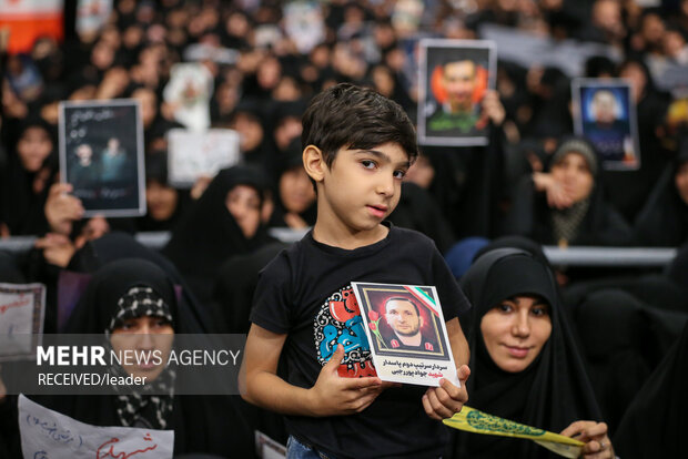 مراسم بزرگداشت شهدای جنگ تحمیلی ۱۲ روزه