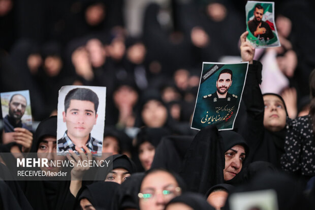 مراسم بزرگداشت شهدای جنگ تحمیلی ۱۲ روزه