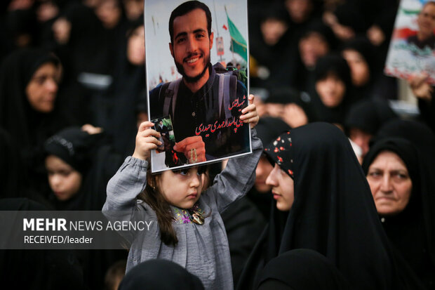 مراسم بزرگداشت شهدای جنگ تحمیلی ۱۲ روزه