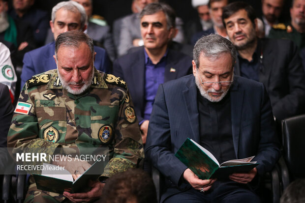 مراسم بزرگداشت شهدای جنگ تحمیلی ۱۲ روزه