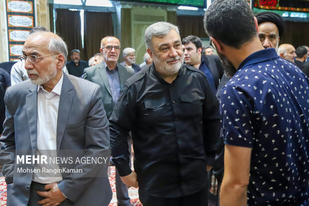 مراسم چهلمین روز شهادت سردار شهید محمدسعید ایزدی