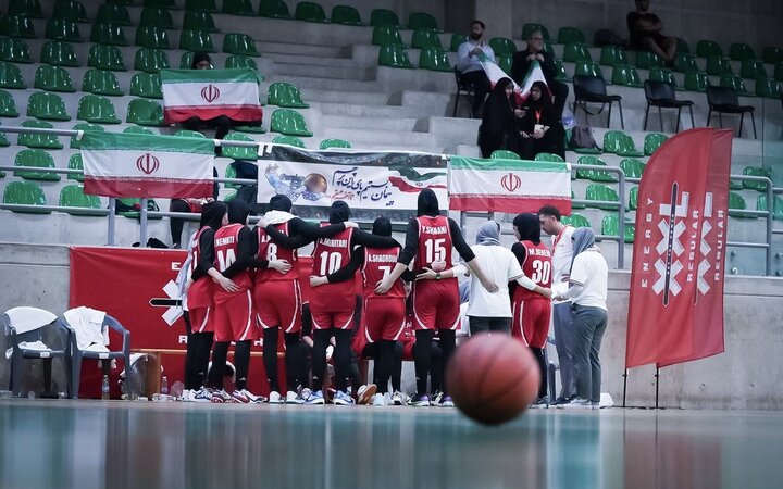 دختران زیر 16 سال بسکتبال فینالیست غرب آسیا شدند