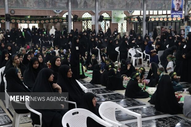 برگزاری اجتماع «نجمة الهدایة» در گلزار شهدای رشت