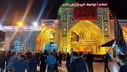 عزاداری شب شهادت حضرت رقیه (س) در آستانه اشرفیه