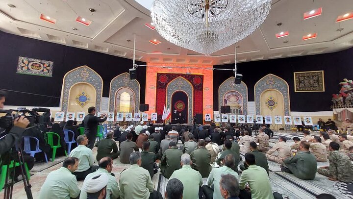 مراسم بزرگداشت اربعین شهدای اقتدار خراسان رضوی برگزار شد