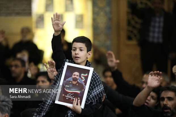 مراسم بزرگداشت اربعین شهدای اقتدار در مشهد