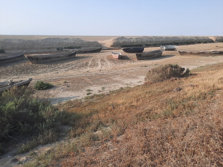 خلیج گرگان در خطر بی آبی تهدیدی برای اشتغال ماهیگیران بندرترکمن