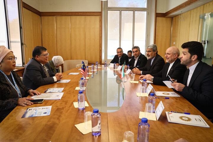 دیدار قالیباف با رئیس مجلس نمایندگان مالزی