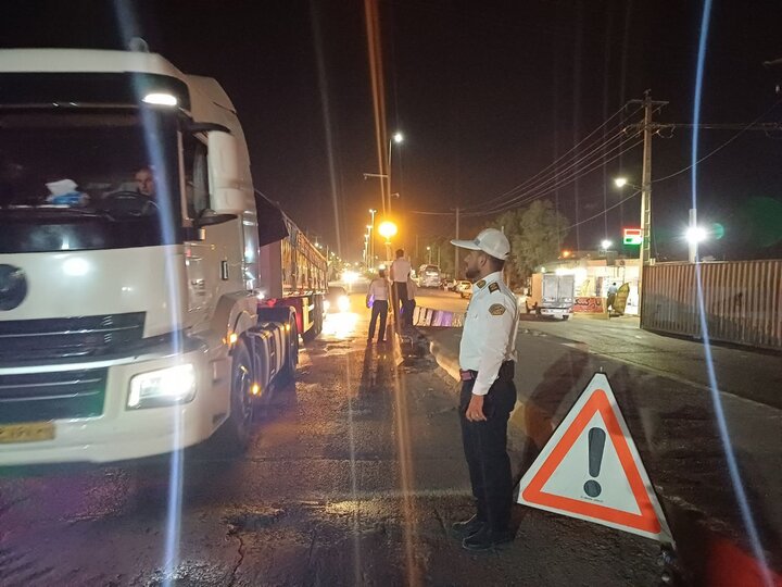 خروج شبانه زوار اربعین حسینی از مرز مهران+تصاویر