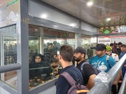 وضعیت تردد در مرز مهران؛ صبح شنبه ۱۱ مرداد