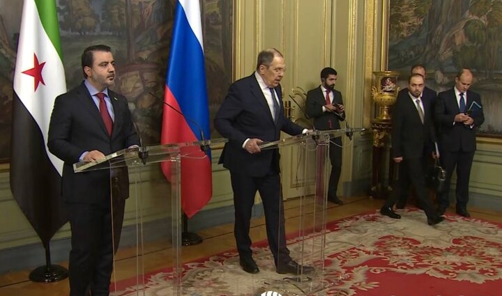 لاوروف: حملات اسرائیل به سوریه متوقف شود؛ شیبانی: باچالشهایی مواجهیم