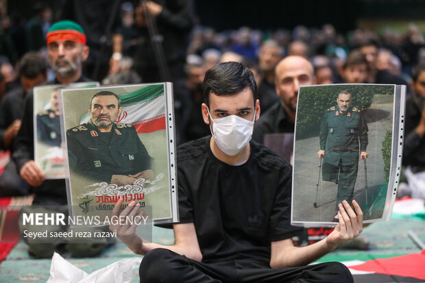 مراسم اربعین شهادت سردار سرلشکر حاج محمدحسن محققی