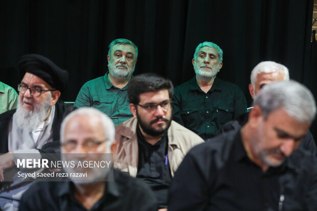 مراسم اربعین شهادت سردار سرلشکر حاج محمدحسن محققی