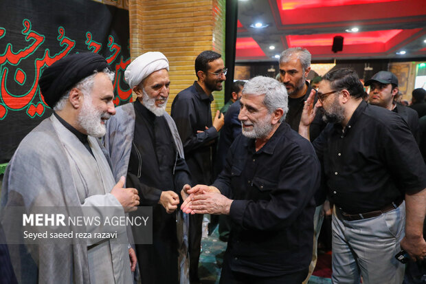مراسم اربعین شهادت سردار سرلشکر حاج محمدحسن محققی
