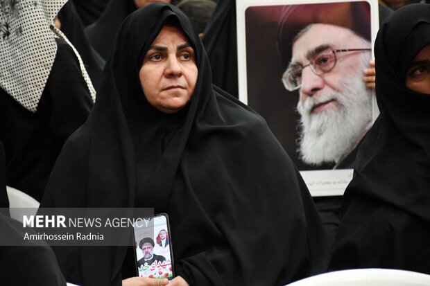 مراسم چهلمین روز شهادت شهدای اقتدار ایران در بیرجند