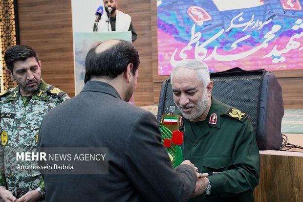 مراسم چهلمین روز شهادت شهدای اقتدار ایران در بیرجند
