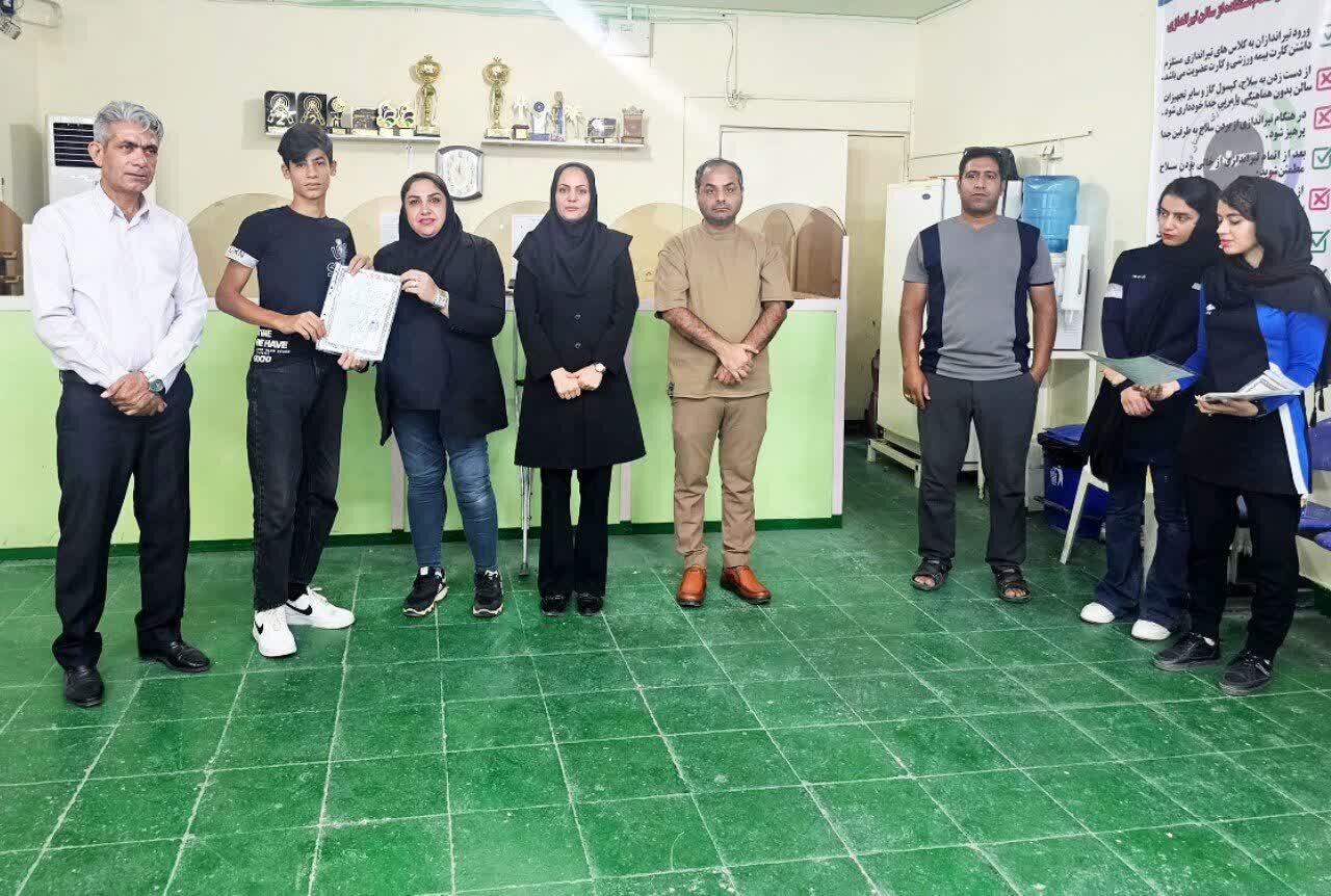 برترینهای مسابقات تیراندازی معلولان در دشتستان معرفی شدند