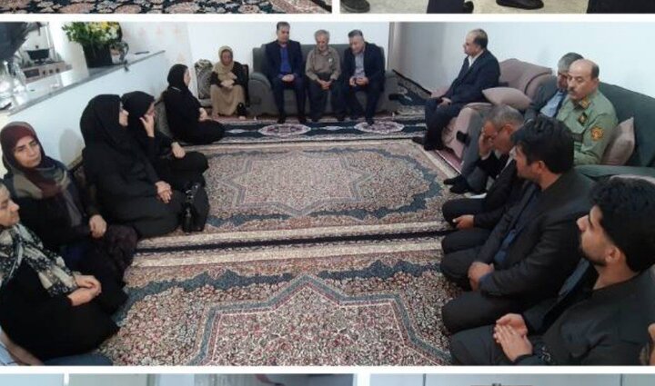 دلجویی معاون سازمان محیط زیست از خانوادههای جانباختگان حادثه آبیدر