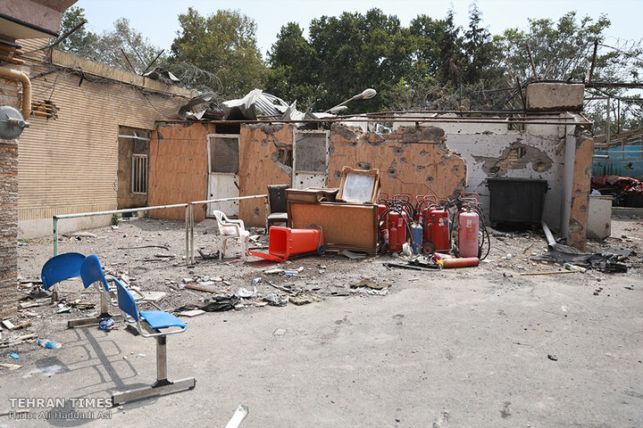 Tehran Times tours wreckage of Evin Prison after Israeli attack