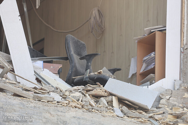 Tehran Times tours wreckage of Evin Prison after Israeli attack