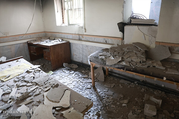 Tehran Times tours wreckage of Evin Prison after Israeli attack
