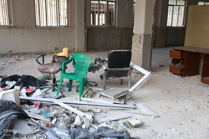 Tehran Times tours wreckage of Evin Prison after Israeli attack