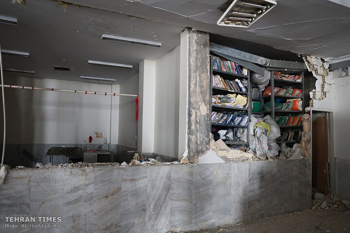 Tehran Times tours wreckage of Evin Prison after Israeli attack