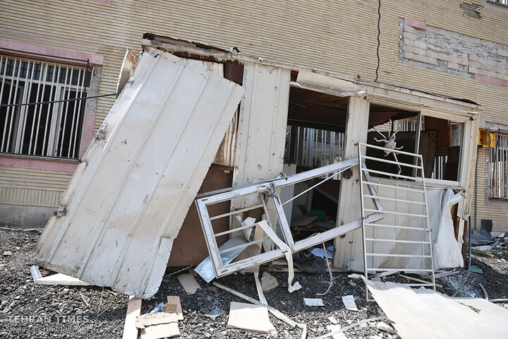 Tehran Times tours wreckage of Evin Prison after Israeli attack