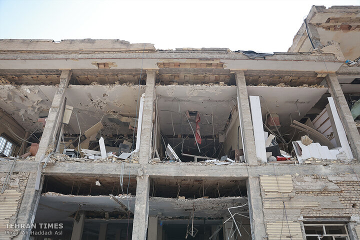 Tehran Times tours wreckage of Evin Prison after Israeli attack